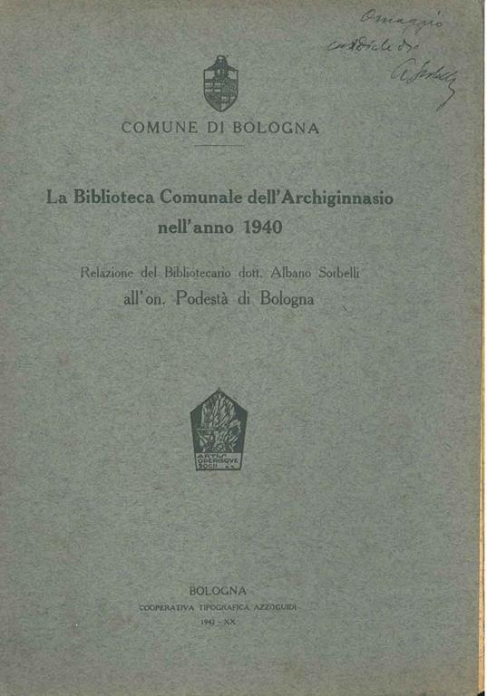 STUDIO BIBLIOGRAFICO ORFEO LIBRERIA ANTIQUARIA S.A.S.