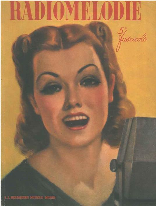 Radiomelodie. Quinto fascicolo - copertina