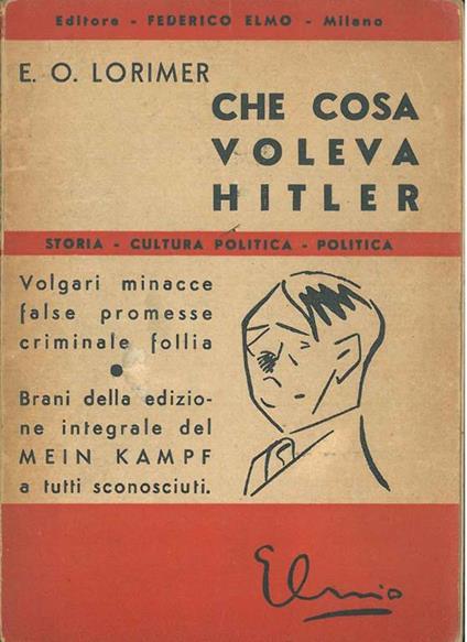 Che cosa voleva Hitler - copertina