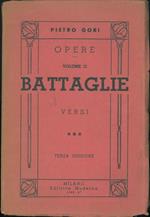Battaglie. Versi. Volume II