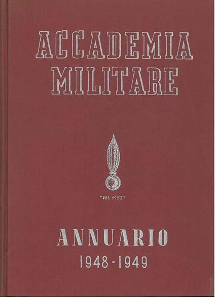 Accademia militare. Annuario 1948-1949 - copertina