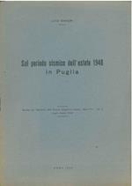 Sul periodo sismico dell'estate 1948 in Puglia Estratto dal 