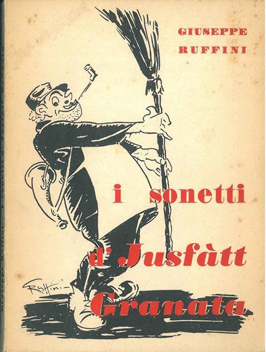 I sonetti di Jusfàtt Granata - Giuseppe Ruffini - copertina