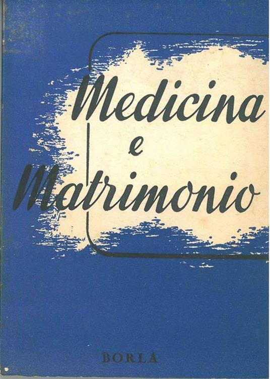 Medicina e matrimonio - copertina