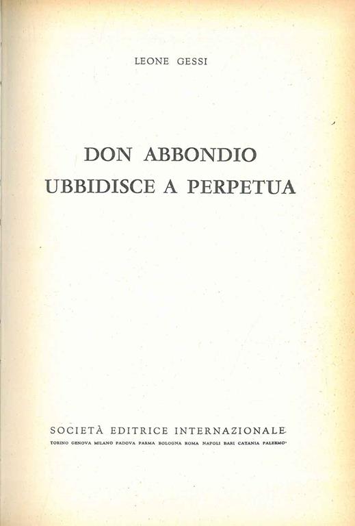 STUDIO BIBLIOGRAFICO ORFEO LIBRERIA ANTIQUARIA S.A.S.