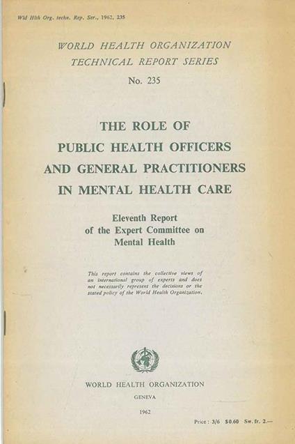 The undergraduate teaching of psychiatry and mental health promotion - copertina