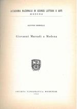 Giovanni Marradi a Modena
