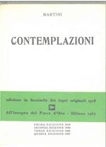 Contemplazioni. Edizione in facsimile dei legni originali 1918