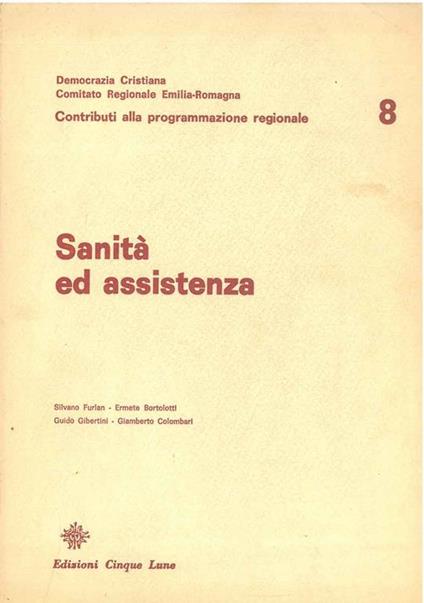 Sanità e assistenza - Cristiana Democrazia - copertina