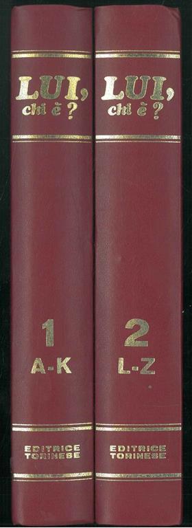 Lui chi é? Prefazione di G. Ungaretti - copertina