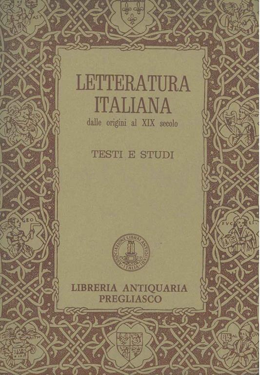 STUDIO BIBLIOGRAFICO ORFEO LIBRERIA ANTIQUARIA S.A.S.