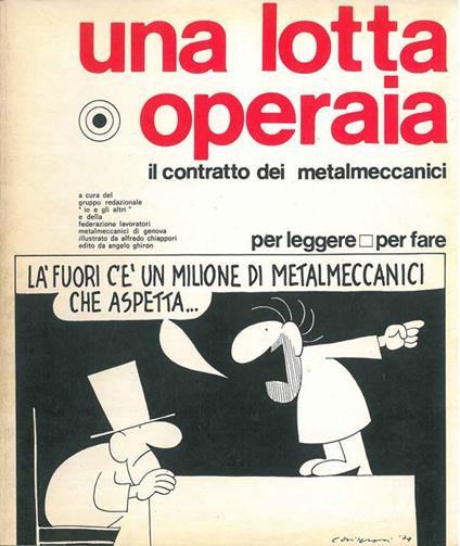 Una lotta operaia. Il contratto dei metalmeccanici - copertina
