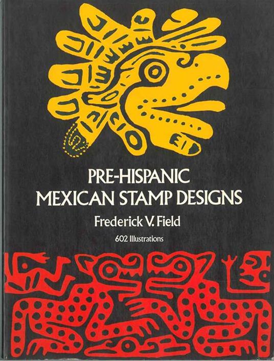 Pre-Hispanic mexican stamp designs - copertina