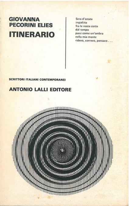 Itinerario - copertina