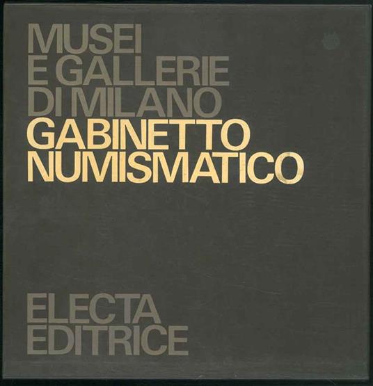 Gabinetto numismatico - G. Guido Belloni - copertina
