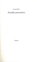 Assedio preventivo