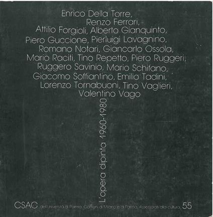 L' opera dipinta 1960-1980 - Torre Della - copertina