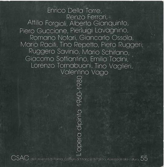 L' opera dipinta 1960-1980 - Torre Della - copertina