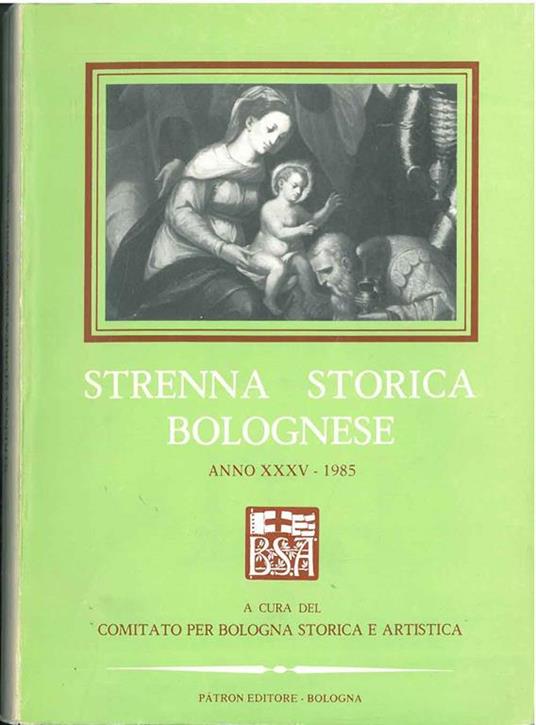 Strenna storica bolognese 1985 - copertina