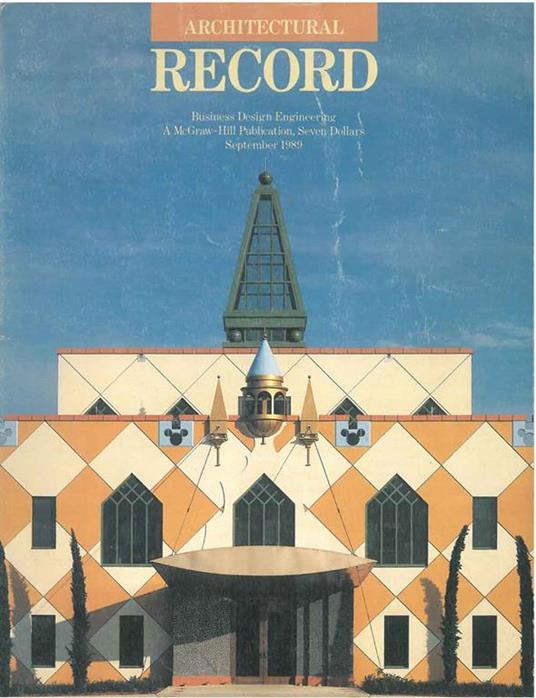 Architectural Record N.9 September 1989. Business Design Engineering. Building Types Study: Shopping centers - copertina