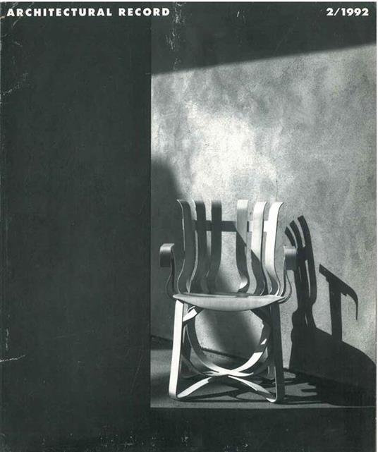 Architectural Record N.2 / 1992. Town Planning - copertina