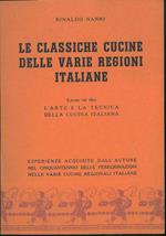 Le Classiche cucine delle varie regioni italiane. Estratto dal libro 