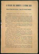 La Vertigine degli armamenti e le riforme sociali. Discorso alla Camera del 12 Giugno 1909 (resoconto stenografico).