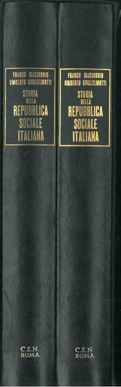 Storia della Repubblica Sociale Italiana - Franco Massobrio - copertina