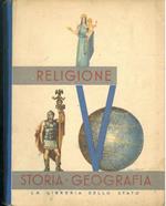 Il libro della V classe elementare. Religione - Storia - Geografia