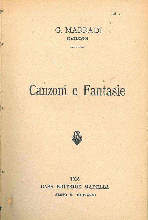 STUDIO BIBLIOGRAFICO ORFEO LIBRERIA ANTIQUARIA S.A.S.