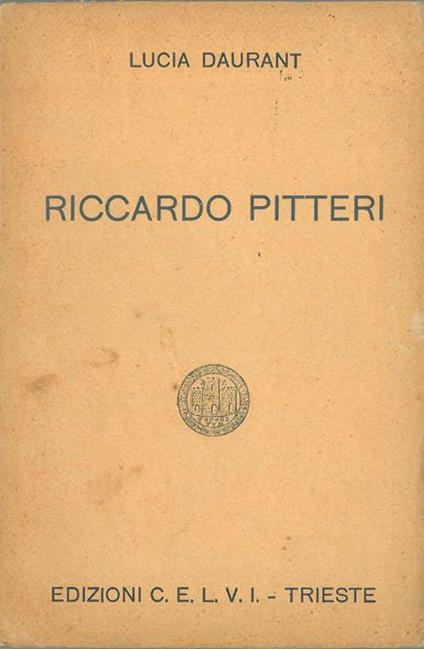 Riccardo Pitteri - Lucia Daurant - copertina