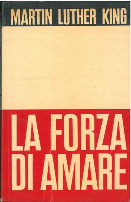 La forza di amare - Martin Luther King - copertina
