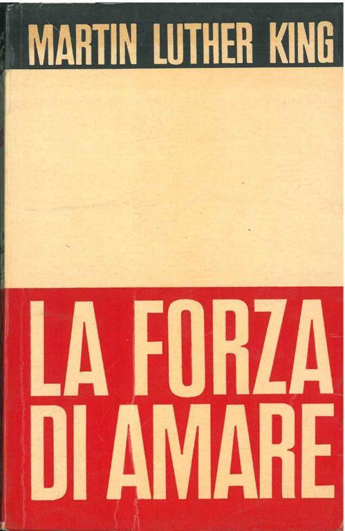 La forza di amare - Martin Luther King - copertina