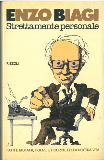 Strettamente personale - Enzo Biagi - copertina