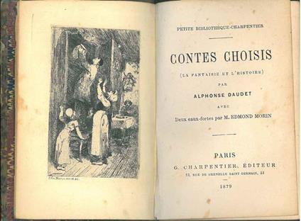 Contes Choisis - Alphonse Daudet - copertina