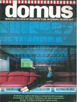 Domus:monthly review of architecture interiors design art. Text english/italiano n. 628 Maggio 1982 Direttore: Alessandro Mendini Tra gli altri : Portoghesi Vallo di Diano, Salerno