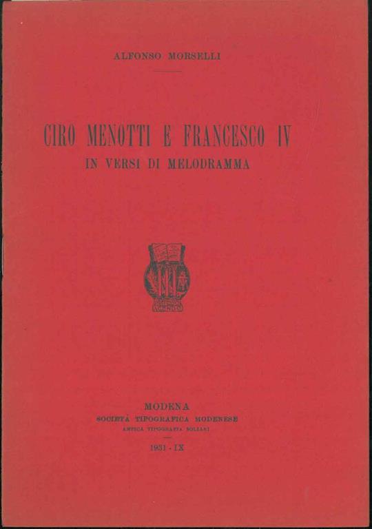 STUDIO BIBLIOGRAFICO ORFEO LIBRERIA ANTIQUARIA S.A.S.
