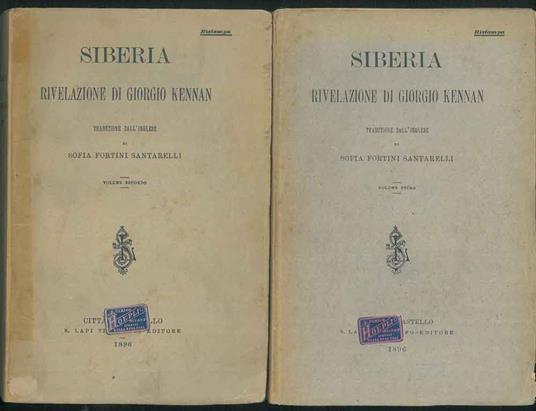 Siberia - George F. Kennan - copertina