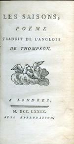 Les Saisons, Poëme traduit de l'Anglois
