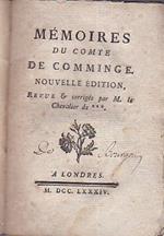 Mémoires du Comte de Comminge. Nouvelle édition, revue & corrigée, par M. le Chevalier de ***