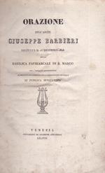 Orazione recitata il 16 dicembre 1828 nella Basilica Patriarcale di S. Marco per l'esequie anniversarie ai defunti soccorrittori della Commissione Generale di Pubblica Beneficenza