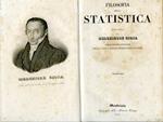 Filosofia della Statistica. Volume unico