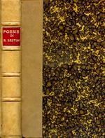 Poesie. Precedute dalle notizie biografiche del poeta raccolte da Atto Vannucci