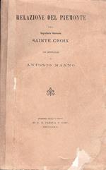Relazione del Piemonte. Con annotazioni di Antonio Manno