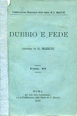 Dubbio e fede (ricordi)