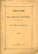 Discorsi pronunziati nell'adunanza elettorale del 22 ottobre 1876 in Nuraminis