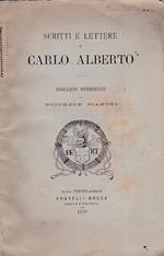 Scritti e lettere di Carlo Alberto. Indicazioni documentate
