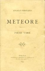 Meteore. Poesie varie