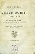 Saggio di climatologia e di geografia nosologica dell'Italia. Memoria onorata di premio d'incoraggiamento dall'Istituto Lombardo