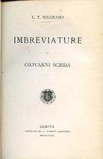 Imbreviature di Giovanni Scriba